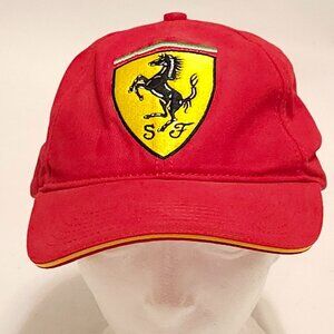 Scuderia Ferrari ITALIA Base Ball Cap Embroidered OFFICIAL